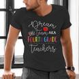 Dream Team Fourth Grade Teachers Back To School 4th Grade Men's V-Neck T-Shirt, gift for family, gift for coworker Dream Team Fourth Grade Teachers Back To School 4th Grade Men's V-Neck T-Shirt, gift for family, gift for coworker