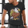 Eagle First Day Of School Teacher Back To School Eagle Men's V-Neck T-Shirt, gift for family, gift for coworker Eagle First Day Of School Teacher Back To School Eagle Men's V-Neck T-Shirt, gift for family, gift for coworker