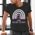 Early Headstart Cute Retro Rainbow Teachers Men's V-Neck T-Shirt, gift for family, gift for coworker Early Headstart Cute Retro Rainbow Teachers Men's V-Neck T-Shirt, gift for family, gift for coworker