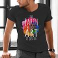 Earth Without Art Is Just Eh Painting Artist Pun Art Teacher Men's V-Neck T-Shirt, gift for family, gift for coworker