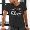 Enrichment Team Enrichment Coordinator Teacher Squad Men's V-Neck T-Shirt, gift for family, gift for coworker Enrichment Team Enrichment Coordinator Teacher Squad Men's V-Neck T-Shirt, gift for family, gift for coworker