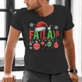 FA LA 8 Christmas Santa FA La Math Teacher Student Men's V-Neck T-Shirt, gift for family, gift for coworker FA LA 8 Christmas Santa FA La Math Teacher Student Men's V-Neck T-Shirt, gift for family, gift for coworker