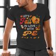 Lets Fall In Love With PE Teacher Thanksgiving Men's V-Neck T-Shirt, Pe Teacher Shirts, gift for family, gift for coworker Lets Fall In Love With PE Teacher Thanksgiving Men's V-Neck T-Shirt, Pe Teacher Shirts, gift for family, gift for coworker