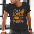 Fall In Love With Teaching 1st Grade Teacher Thanksgiving For Men Women Girls Kids Men's V-Neck T-Shirt, gift for family, gift for coworker Fall In Love With Teaching 1st Grade Teacher Thanksgiving For Men Women Girls Kids Men's V-Neck T-Shirt, gift for family, gift for coworker