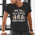 Are You Fall O Ween Directions Halloween Teacher Ghosts Men's V-Neck T-Shirt, gift for family, gift for coworker Are You Fall O Ween Directions Halloween Teacher Ghosts Men's V-Neck T-Shirt, gift for family, gift for coworker