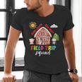Farm Field Trip Squad Field Day 2025 Teachers Students Men's V-Neck T-Shirt, gift for family, gift for coworker