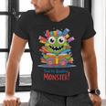 Feed The Reading Monster Halloween Teacher Men's V-Neck T-Shirt, gift for family, gift for coworker Feed The Reading Monster Halloween Teacher Men's V-Neck T-Shirt, gift for family, gift for coworker