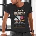 Front Office Teacher Admin Meaning School Secretary Men's V-Neck T-Shirt, gift for family, gift for coworker Front Office Teacher Admin Meaning School Secretary Men's V-Neck T-Shirt, gift for family, gift for coworker