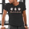 Ghost Ballet Dancer Halloween Dance Teacher Pas De Boo-Rée Men's V-Neck T-Shirt, gift for family, gift for coworker Ghost Ballet Dancer Halloween Dance Teacher Pas De Boo-Rée Men's V-Neck T-Shirt, gift for family, gift for coworker