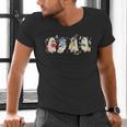 Ghost Book Reading Books Lover Teacher Happy Halloween Men's V-Neck T-Shirt, gift for family, gift for coworker
