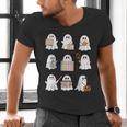 Ghost Speech Therapy Teacher Spooky Season Halloween Men's V-Neck T-Shirt, gift for family, gift for coworker Ghost Speech Therapy Teacher Spooky Season Halloween Men's V-Neck T-Shirt, gift for family, gift for coworker