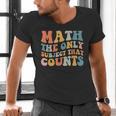 Groovy Math Is The Only Subject That Counts Math Teacher For Men Women Girls Kids Men's V-Neck T-Shirt, Groovy Teacher Shirts, gift for family, gift for coworker Groovy Math Is The Only Subject That Counts Math Teacher For Men Women Girls Kids Men's V-Neck T-Shirt, Groovy Teacher Shirts, gift for family, gift for coworker