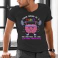 Growth Mindset Teacher Shirt Inspirational Shirts Men's V-Neck T-Shirt, gift for family, gift for coworker