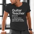 Guitar Teacher Definition Musician Music Men Women Girls Kids Men's V-Neck T-Shirt, gift for family, gift for coworker Guitar Teacher Definition Musician Music Men Women Girls Kids Men's V-Neck T-Shirt, gift for family, gift for coworker