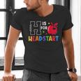 H Is For Head Start Teacher First Day Of School Tee Men's V-Neck T-Shirt, gift for family, gift for coworker H Is For Head Start Teacher First Day Of School Tee Men's V-Neck T-Shirt, gift for family, gift for coworker