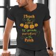 Halloween Cutest Pumpkins First Grade Teacher Men's V-Neck T-Shirt, First Grade Teacher Shirts, gift for family, gift for coworker Halloween Cutest Pumpkins First Grade Teacher Men's V-Neck T-Shirt, First Grade Teacher Shirts, gift for family, gift for coworker