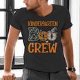 Halloween Kindergarten Boo Crew Kinder Teacher Student Men's V-Neck T-Shirt, gift for family, gift for coworker Halloween Kindergarten Boo Crew Kinder Teacher Student Men's V-Neck T-Shirt, gift for family, gift for coworker