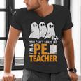 Halloween PE Teacher Shirt Can't Scare Me Men's V-Neck T-Shirt, Pe Teacher Shirts, gift for family, gift for coworker