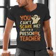Halloween Preschool Teacher You Can't Scare Me Im A Teacher Men's V-Neck T-Shirt, gift for family, gift for coworker