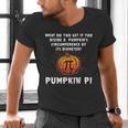 Halloween Pumpkin Pi Math Geometry Teachers Students For Men Women Kids Men's V-Neck T-Shirt, gift for family, gift for coworker