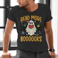 Halloween Read More Books Retro Costume Teacher Women Girls Men's V-Neck T-Shirt, gift for family, gift for coworker Halloween Read More Books Retro Costume Teacher Women Girls Men's V-Neck T-Shirt, gift for family, gift for coworker