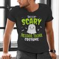 Halloween This Is My Scary Preschool Teacher Custome For Men Women Kids Men's V-Neck T-Shirt, gift for family, gift for coworker