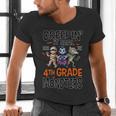 Halloween Teacher Creepin It Real With My 4th Grade Monsters Men's V-Neck T-Shirt, 4th Grade Teacher Shirts, gift for family, gift for coworker Halloween Teacher Creepin It Real With My 4th Grade Monsters Men's V-Neck T-Shirt, 4th Grade Teacher Shirts, gift for family, gift for coworker