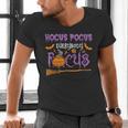 Halloween Teacher Or Student Hocus Pocus Everybody Focus For Men Women Kids Men's V-Neck T-Shirt, gift for family, gift for coworker
