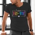 Happy Fri-Yay Fri Yay Teacher Student Friday Weekend Men's V-Neck T-Shirt, gift for family, gift for coworker Happy Fri-Yay Fri Yay Teacher Student Friday Weekend Men's V-Neck T-Shirt, gift for family, gift for coworker