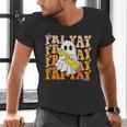 Happy Fri-Yay Friday Lovers Groovy Teacher Life Halloween Men's V-Neck T-Shirt, Groovy Teacher Shirts, gift for family, gift for coworker Happy Fri-Yay Friday Lovers Groovy Teacher Life Halloween Men's V-Neck T-Shirt, Groovy Teacher Shirts, gift for family, gift for coworker