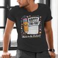 Happy Fri-Yay Teacher Fry Yay Friday Weekend Men's V-Neck T-Shirt, gift for family, gift for coworker