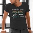 Helping Little Minds Grow One Phoneme At A Time Teacher Men's V-Neck T-Shirt, gift for family, gift for coworker Helping Little Minds Grow One Phoneme At A Time Teacher Men's V-Neck T-Shirt, gift for family, gift for coworker