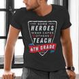 Some Heroes Wear Capes Others Teach 4th Grade Teacher Men Women Kids Men's V-Neck T-Shirt, 4th Grade Teacher Shirts, gift for family, gift for coworker Some Heroes Wear Capes Others Teach 4th Grade Teacher Men Women Kids Men's V-Neck T-Shirt, 4th Grade Teacher Shirts, gift for family, gift for coworker