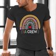IA Crew Instructional Assistant Rainbow Teachers Aide Men's V-Neck T-Shirt, gift for family, gift for coworker