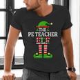 I'm The PE Teacher Elf Christmas Family Matching Men's V-Neck T-Shirt, Pe Teacher Shirts, gift for family, gift for coworker I'm The PE Teacher Elf Christmas Family Matching Men's V-Neck T-Shirt, Pe Teacher Shirts, gift for family, gift for coworker