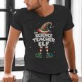 I'm The Science Teacher Elf Family Matching Group Christmas Men's V-Neck T-Shirt, Science Teacher Shirts, gift for family, gift for coworker