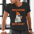 Inclusion Isn't Scary Shirt Halloween SLP Sped Teacher Men's V-Neck T-Shirt, gift for family, gift for coworker Inclusion Isn't Scary Shirt Halloween SLP Sped Teacher Men's V-Neck T-Shirt, gift for family, gift for coworker