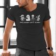 Inclusion Isn't Scary SLP Halloween Ghost Mummy Sped Teacher Men's V-Neck T-Shirt, gift for family, gift for coworker