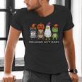 Inclusion Isn't Scary SLP Halloween Sped Teacher Animal Men's V-Neck T-Shirt, gift for family, gift for coworker