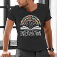 Intervention Teacher Reading Intervention Men's V-Neck T-Shirt, gift for family, gift for coworker Intervention Teacher Reading Intervention Men's V-Neck T-Shirt, gift for family, gift for coworker