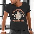 It's A Bootiful Day To Make Art Halloween Art Teacher Men's V-Neck T-Shirt, gift for family, gift for coworker It's A Bootiful Day To Make Art Halloween Art Teacher Men's V-Neck T-Shirt, gift for family, gift for coworker
