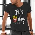 It's Fry Day Teacher Life Men's V-Neck T-Shirt, gift for family, gift for coworker It's Fry Day Teacher Life Men's V-Neck T-Shirt, gift for family, gift for coworker