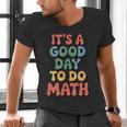 It's A Good Day To Do Math Retro Math Teacher Student Men's V-Neck T-Shirt, gift for family, gift for coworker It's A Good Day To Do Math Retro Math Teacher Student Men's V-Neck T-Shirt, gift for family, gift for coworker