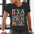 It's A Good Day To Make Music Musician Band Music Teacher Men's V-Neck T-Shirt, gift for family, gift for coworker It's A Good Day To Make Music Musician Band Music Teacher Men's V-Neck T-Shirt, gift for family, gift for coworker