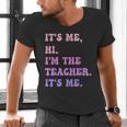 It's Me Hi I'm The TEACHER It's Me Teacher Educator Men's V-Neck T-Shirt, gift for family, gift for coworker It's Me Hi I'm The TEACHER It's Me Teacher Educator Men's V-Neck T-Shirt, gift for family, gift for coworker