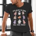 It’s Okay To Feel All The Feels Special Ed Teacher Halloween Men's V-Neck T-Shirt, gift for family, gift for coworker It’s Okay To Feel All The Feels Special Ed Teacher Halloween Men's V-Neck T-Shirt, gift for family, gift for coworker