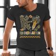 K Is For Kindergarten Teacher Coquette Bow Camo Men's V-Neck T-Shirt, gift for family, gift for coworker