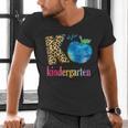 K Is For Kindergarten Teacher Tie Dye Back To School Kinder For Men Women Girls Kids Men's V-Neck T-Shirt, gift for family, gift for coworker K Is For Kindergarten Teacher Tie Dye Back To School Kinder For Men Women Girls Kids Men's V-Neck T-Shirt, gift for family, gift for coworker