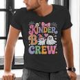 Kinder Boo Crew Kindergarten Teacher Student Halloween Men's V-Neck T-Shirt, gift for family, gift for coworker