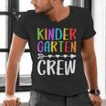 Kindergarten Crew Shirt Kinder Crew Teacher Boy Girl Men's V-Neck T-Shirt, gift for family, gift for coworker